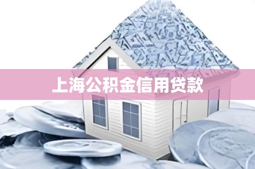 上海公积金信用贷款 上海公积金信用贷款